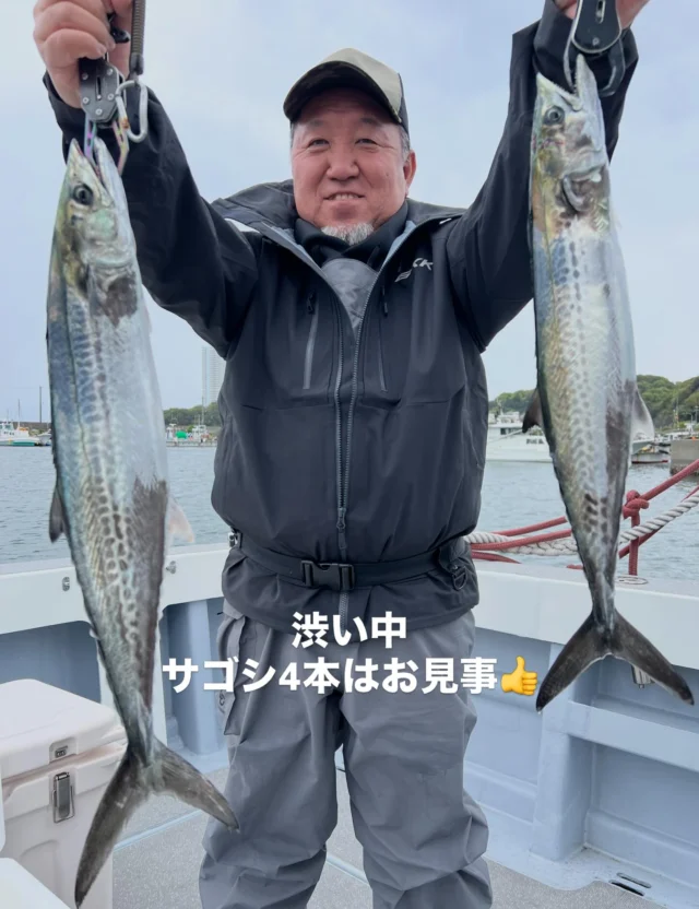 ジギング便
今日は3名様1組と少人数の出船です😂
チャーター同様でしたのでジギングだけで良いと言うご要望を聞きジギング1本勝負でした🤪
しかし昨日のようには行かず渋かったですね😭
結果サゴシ5本のみでした😭
ワラサも最後に走られ水面ポロリなどバラシは何回かありましたが波に乗れませんでしたね😭
本日は波が高くお疲れ様でした🙇‍♀️
またよろしくお願いします🙇
ホームページ
https://bubbles-fish.com/
#ジギング
#タイラバ
#伊勢湾ジギング
#伊勢湾タイラバ