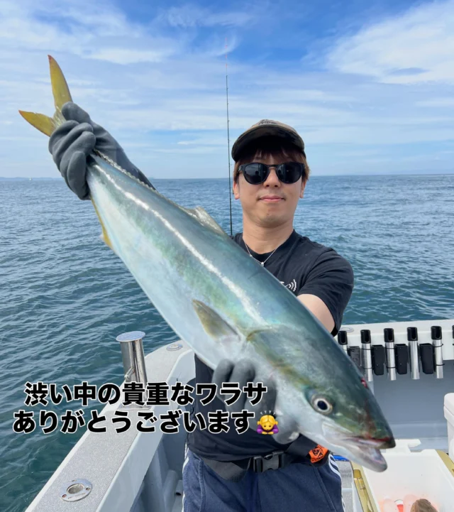 ジギングタイラバ便
ダメでした😭
朝の鳥もパラパラでベイト反応は凄いけど食いません😭
タイラバやるもガンゾウ、ホウボウ、コチとポツポツしか釣れません😭肝心な真鯛は2匹のみ😭
エサ釣りの僚船はホイホイとタモ入れするので横でやらしてもらってもジグやタイラバには全く反応してくれません😭
大物かと思いきやホシザメにアカエイ😭
そんな中で貴重なワラサをゲットして頂きありがとうございました🙇‍♀️こんな感じで厳しい1日となりました🙇‍♀️
本日はお疲れ様でした🙇‍♀️
またリベンジよろしくお願いします🙇
ホームページ
https://bubbles-fish.com/　
#ジギング
#タイラバ
#遊漁船
#大井漁港出船 
#キャスティング
