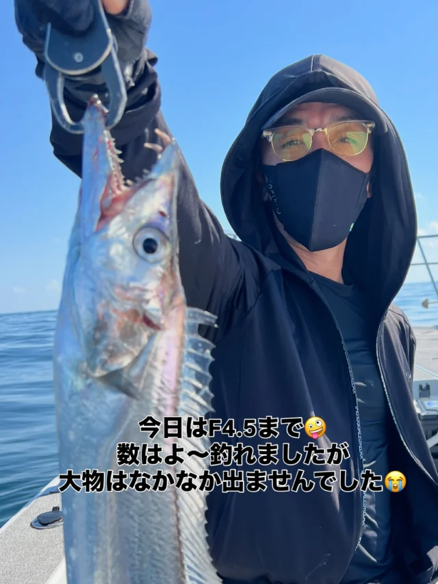 ジギングタイラバ便
今日は少人数の4名様での出船😂
朝は潮が動くうちにタイラバからスタートしましたがイマイチ😭
サバフグの猛攻にあい鯛は３枚のみでハマチにアオハタでした‼️
サバフグは無限です😭トラフグは水面でラインブレイク😂
潮も緩くなり太刀魚へGO🤪
太刀魚はお一人様20〜30本ほどは釣れましたがF4以上は1本のみでしたね😂しかし僚船はF7ドラゴンをゲットしてましたのでまだまだ大型は狙えますよ🤪
本日はお疲れ様でした🙇‍♀️
またよろしくお願いします🙇
ホームページ
https://bubbles-fish.com/
#ジギング
#タイラバ
#キャスティング
#遊漁船
#大井漁港出船